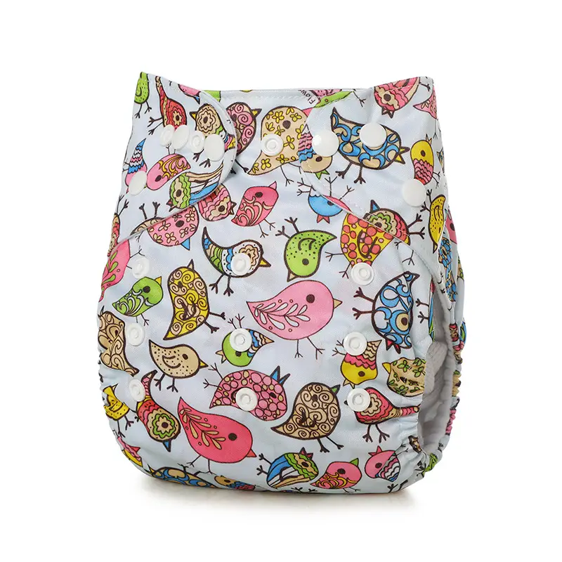 Digital Printed Leak-Proof Infant Diaper Pants - Image 34