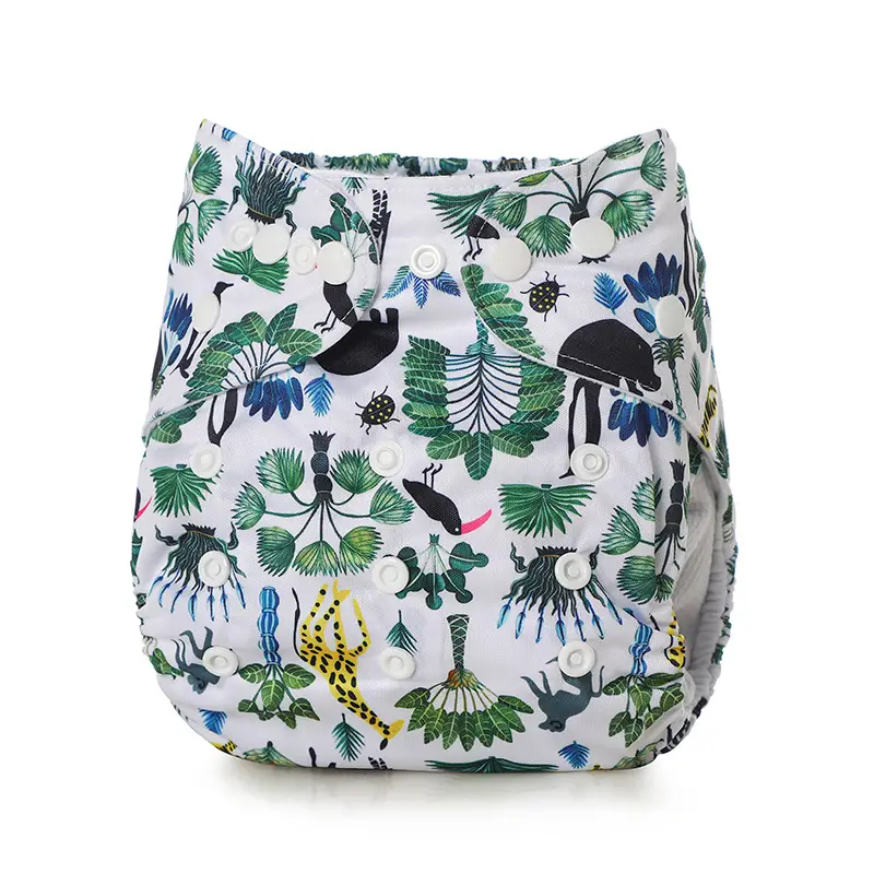 Digital Printed Leak-Proof Infant Diaper Pants - Image 39