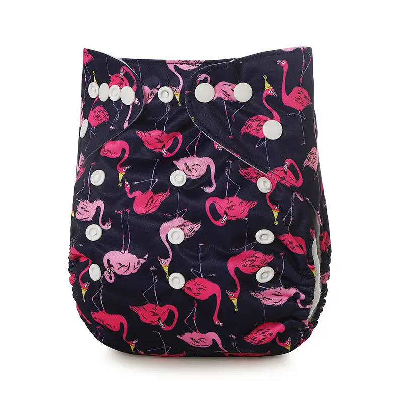 Digital Printed Leak-Proof Infant Diaper Pants - Image 42