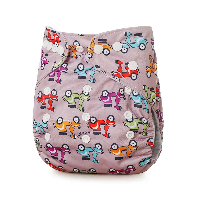 Digital Printed Leak-Proof Infant Diaper Pants - Image 44