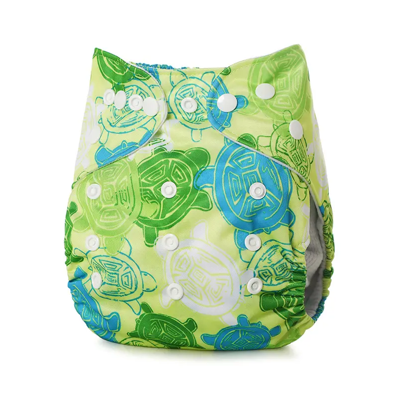 Digital Printed Leak-Proof Infant Diaper Pants - Image 3