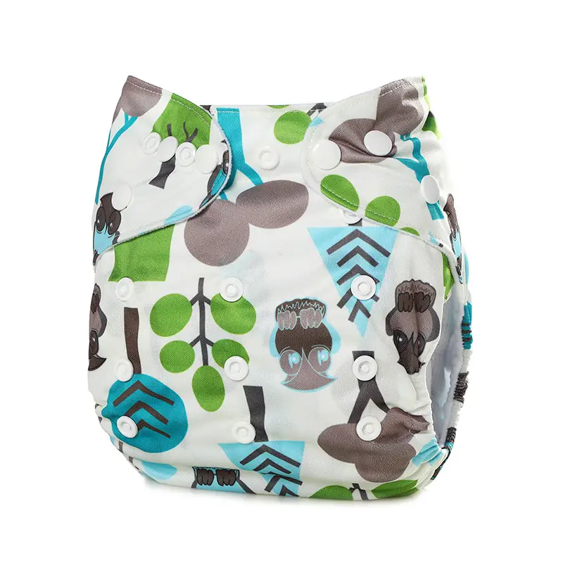 Digital Printed Leak-Proof Infant Diaper Pants - Image 7