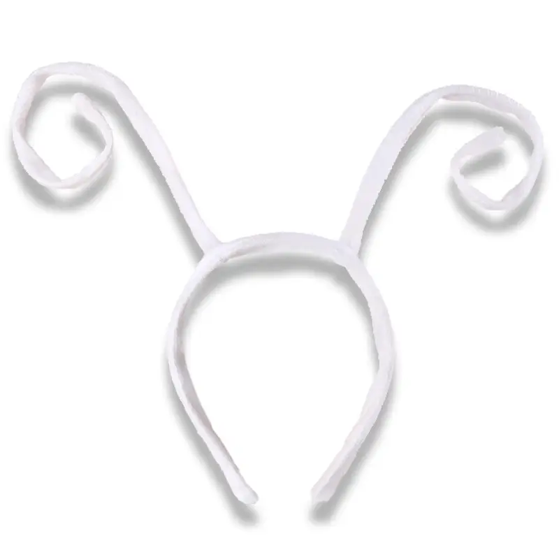 Green Cotton Bee Antenna Headband for Kids - Image 5