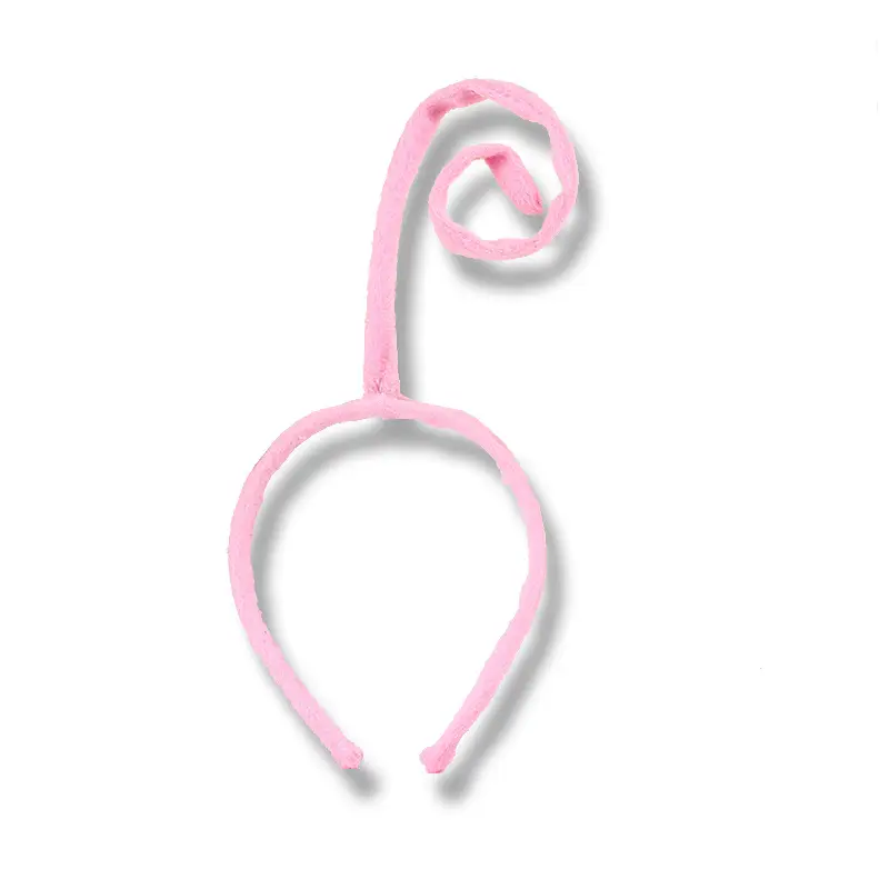 Green Cotton Bee Antenna Headband for Kids - Image 9