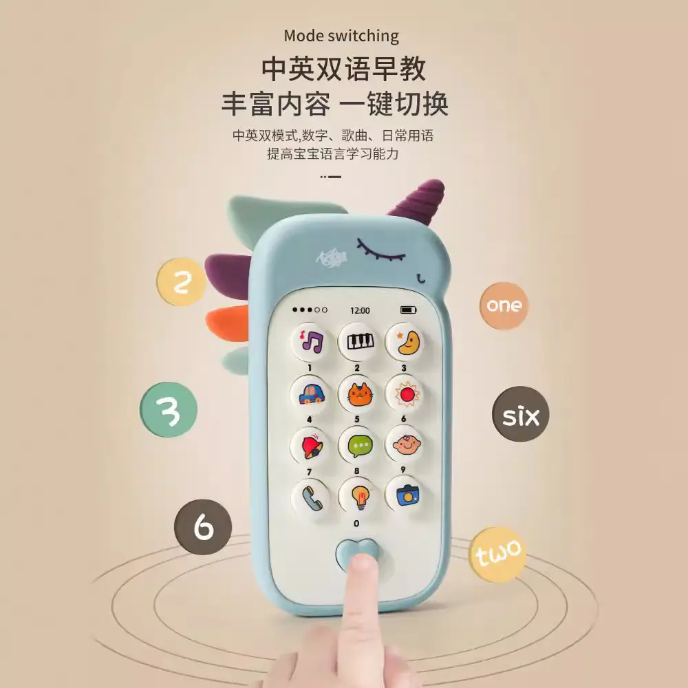 Baby Mobile Phone Toys for Kids Music Early Education - Image 33