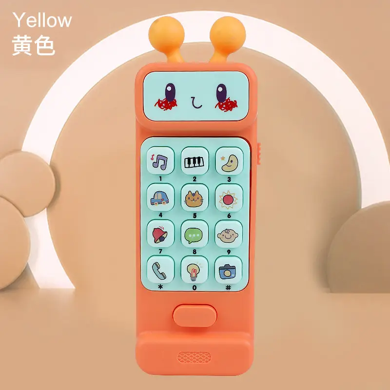 Alien puzzle phone-orange [English]]