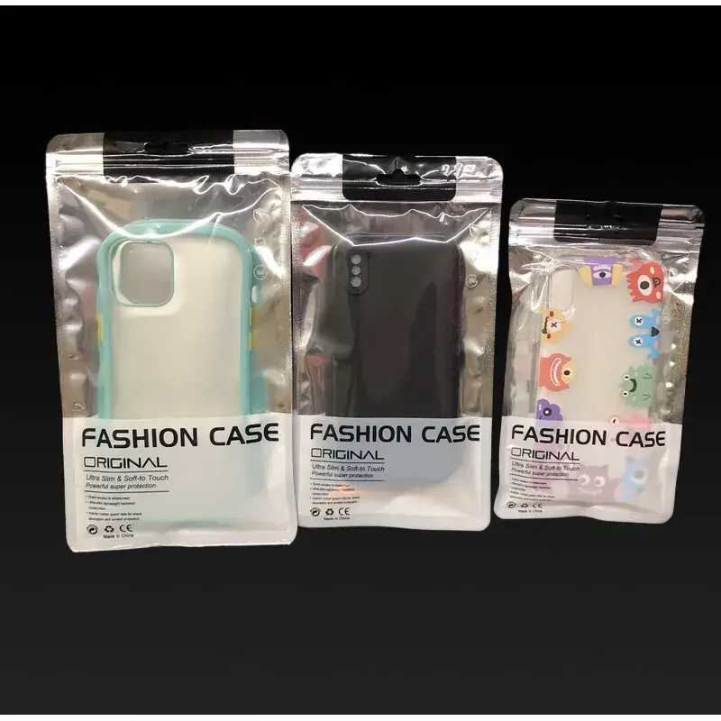 Fashion Phone Case Waterproof Red Black One-Piece Drop Ship - Image 2