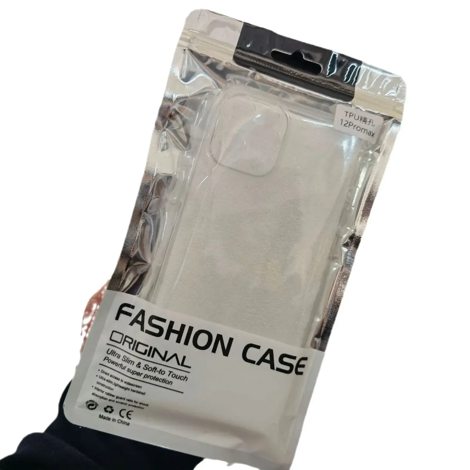 Fashion Phone Case Waterproof Red Black One-Piece Drop Ship - Image 5