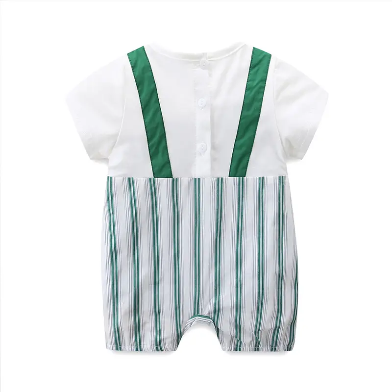 Baby Green Striped Hare Pants for Boys 2802 - Image 5