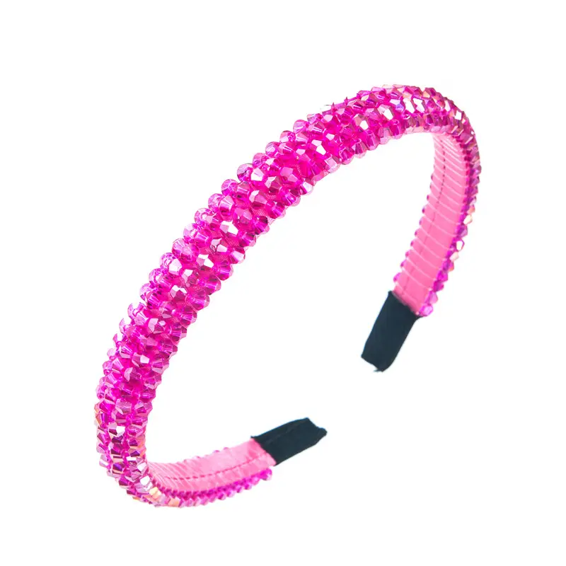 Crystal Hair Hoop Yellow European Style - Image 18
