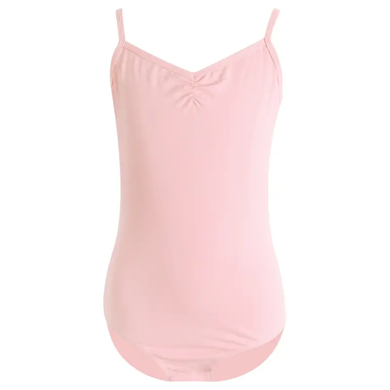 Pink Cotton Bralette for Girls Summer Gymnastics - Image 2