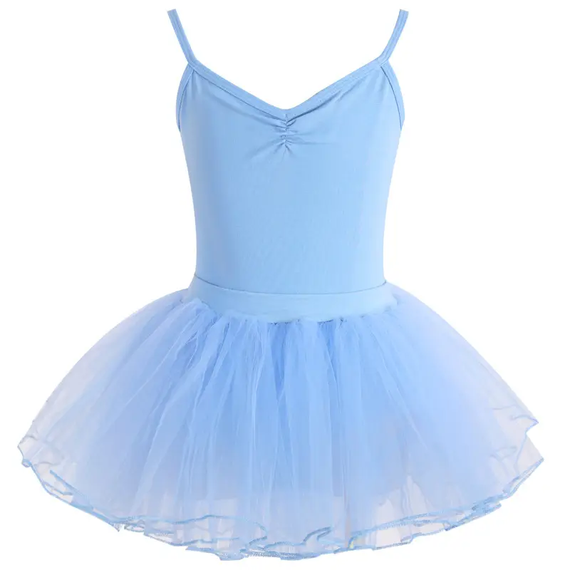 Pink Cotton Bralette for Girls Summer Gymnastics - Image 6
