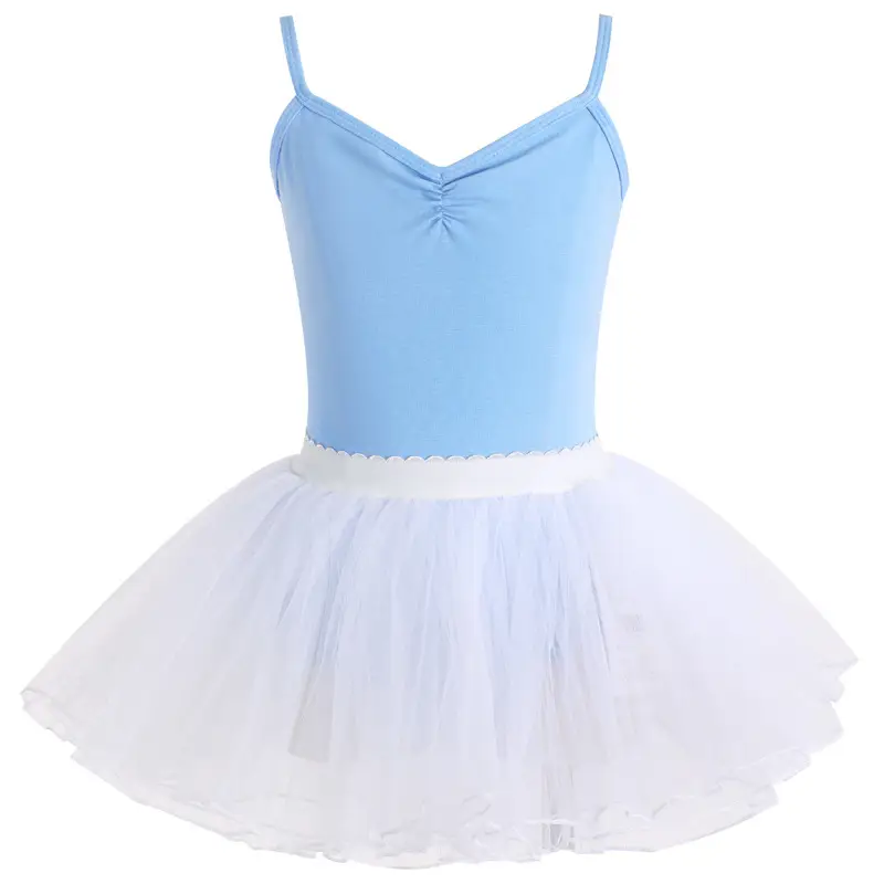 Pink Cotton Bralette for Girls Summer Gymnastics - Image 8