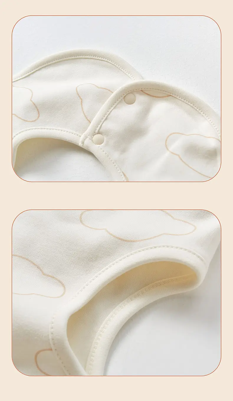 Newborn Baby Burp Cloth 360-Degree Soft Towel — feature 10