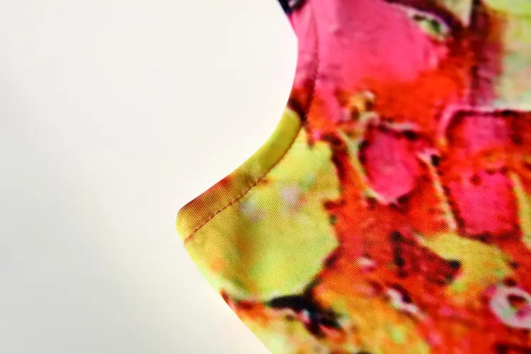 V-Neck Sleeveless Heart Print Dress for Women — feature 14