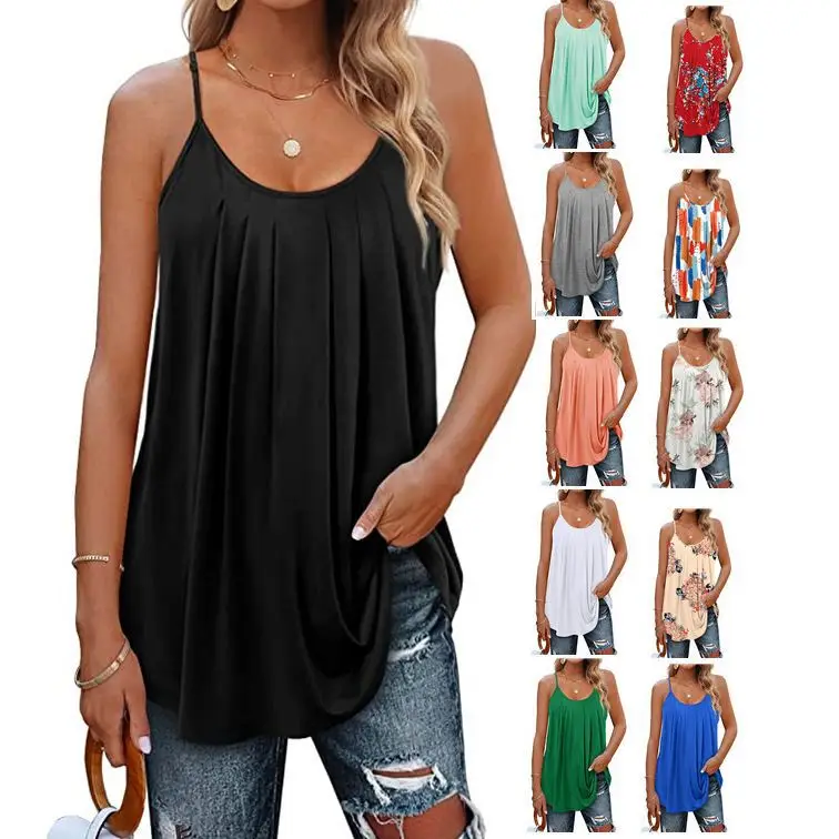 Women's Mint Green Pleated Keyhole Top Casual Summer