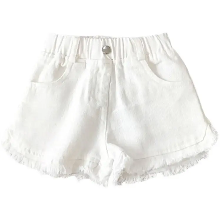 Girls Black Frilled Shorts Korean Style Summer Wear - Image 7