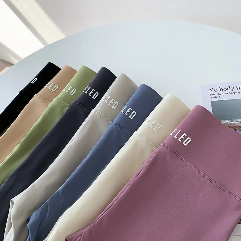 Women's Shark Skin Anti-Exposure Leggings High Waist - Image 100