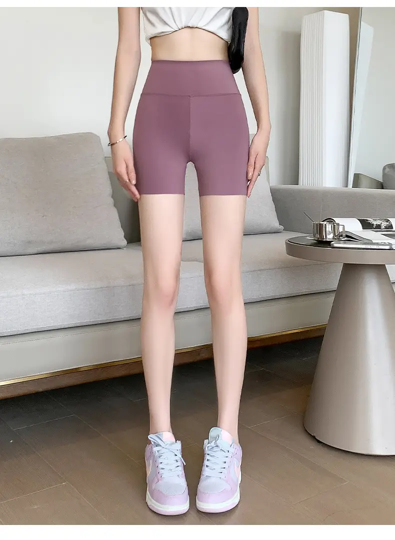 Women's Shark Skin Anti-Exposure Leggings High Waist — feature 21