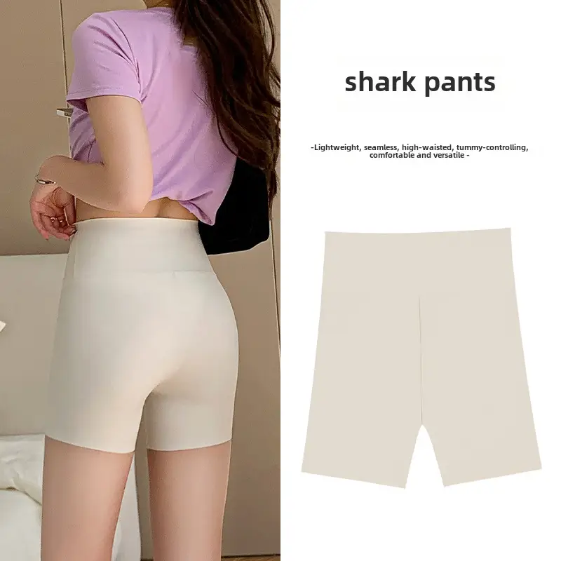 Women's Shark Skin Anti-Exposure Leggings High Waist - Image 79