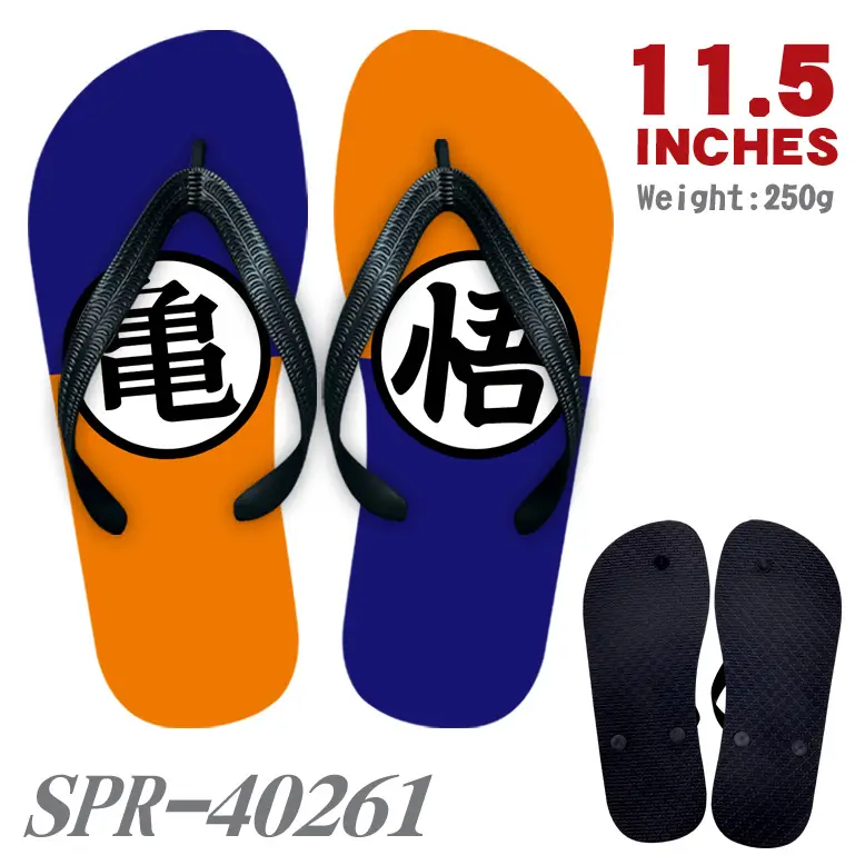 Wukong Longzhu Anime Flip Flops 11.5" Weight 250g