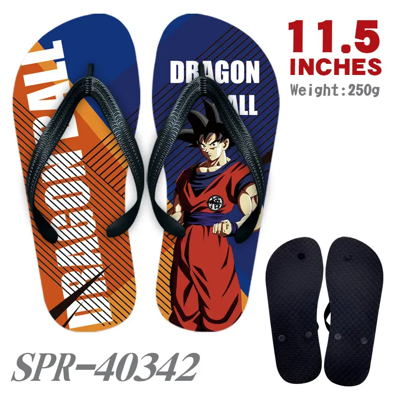 Wukong Longzhu Anime Flip Flops 11.5" Weight 250g