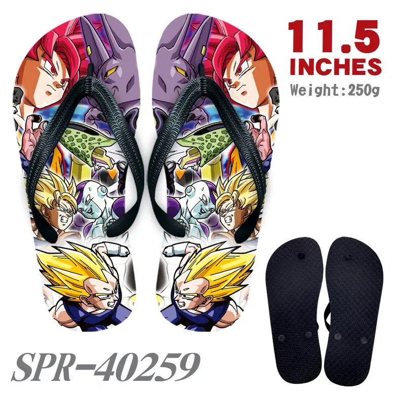 Wukong Longzhu Anime Flip Flops 11.5" Weight 250g