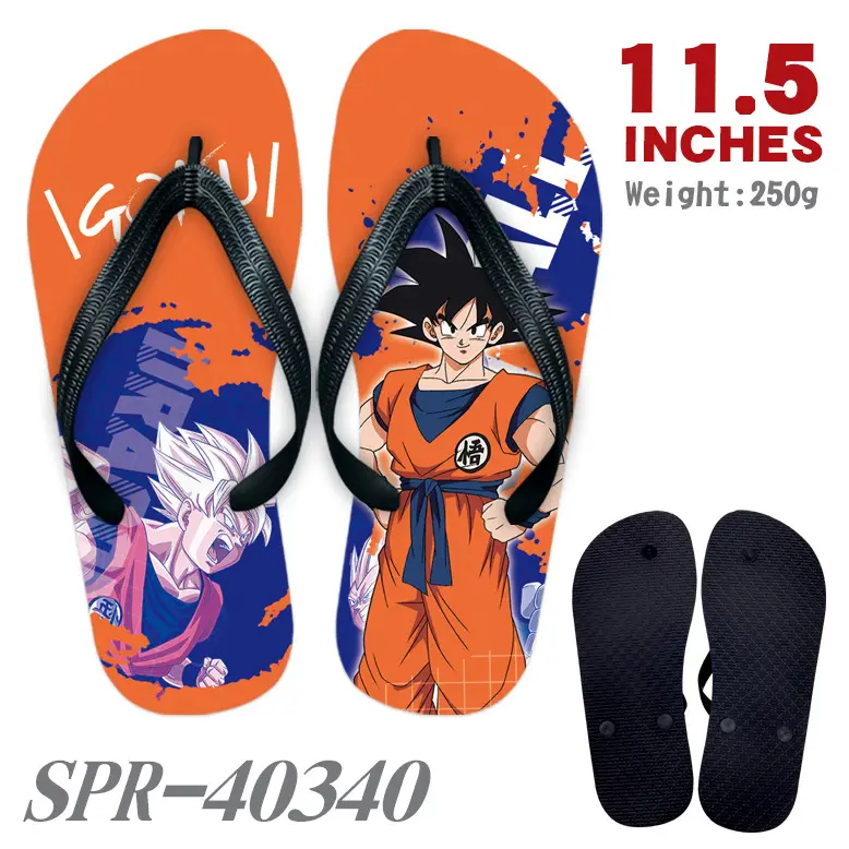 Wukong Longzhu Anime Flip Flops 11.5" Weight 250g