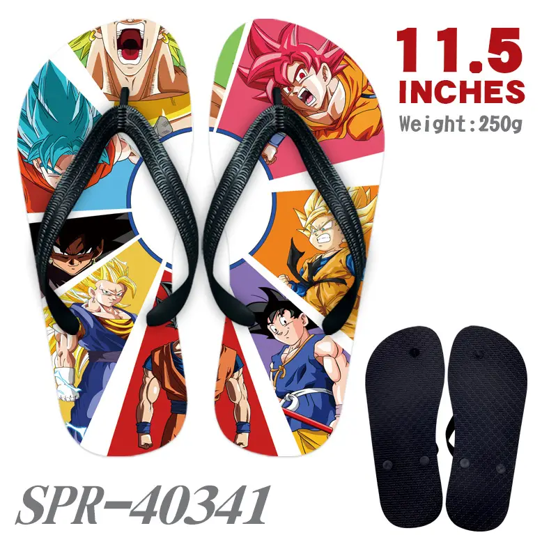 Wukong Longzhu Anime Flip Flops 11.5" Weight 250g