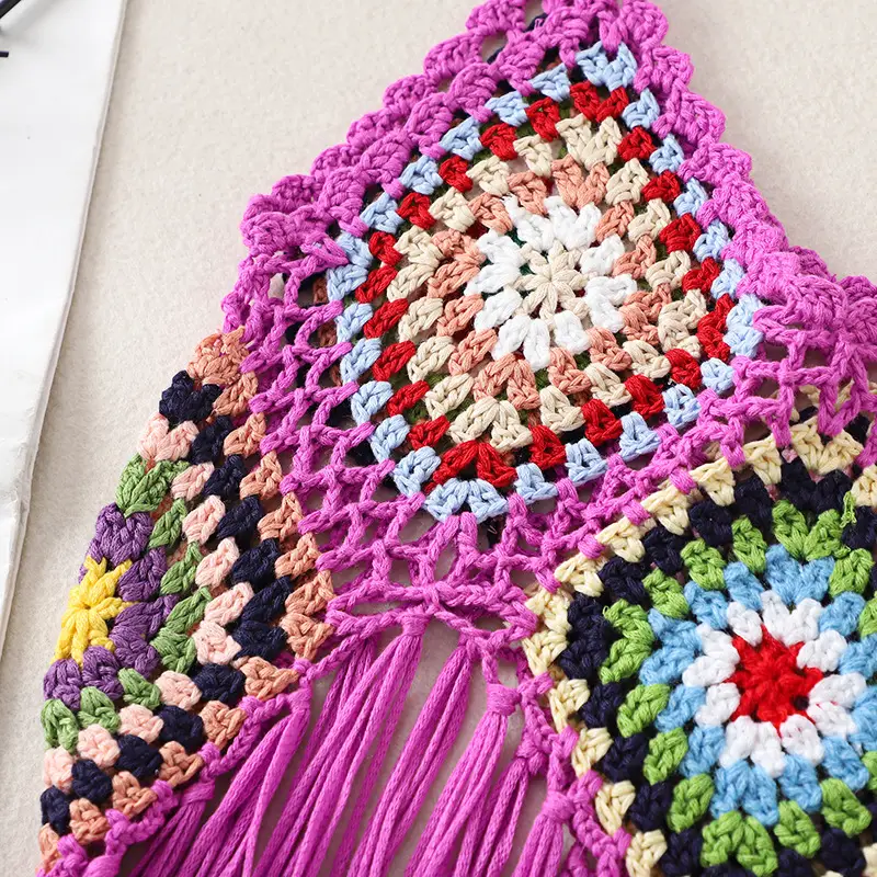 Women's Tassel Embroidered Vest Sling Summer Ethnic — feature 13