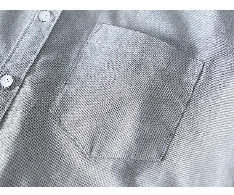 Men's Light Blue Pure Cotton Short Sleeve Shirt — feature 20