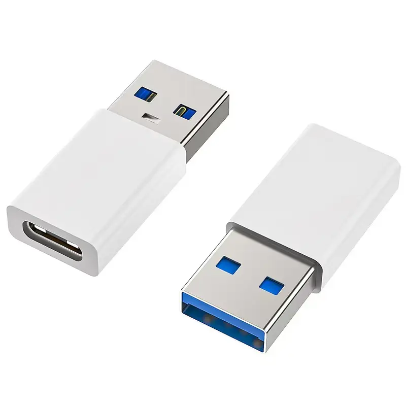 Type-C to USB30 Adapter Fast Charging Black White - Image 2