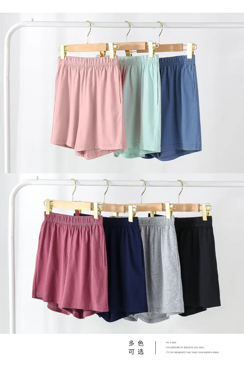 Pure Cotton Light Green Women's Shorts — feature 14