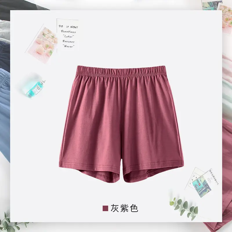Pure Cotton Light Green Women's Shorts - Image 5