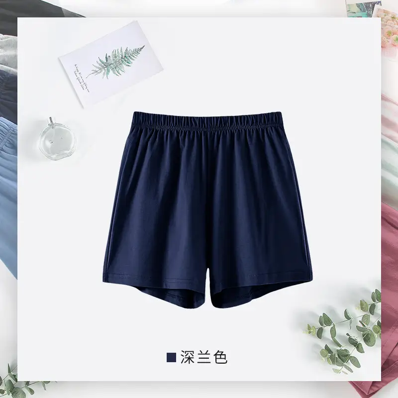 Pure Cotton Light Green Women's Shorts - Image 7