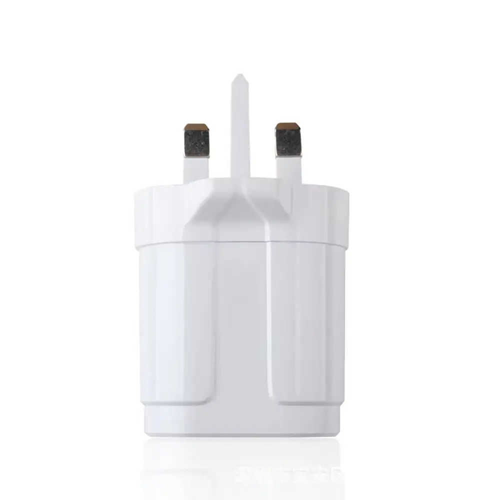 Dual USB British Plug 5V2.4A 12W Smart Phone Charger
