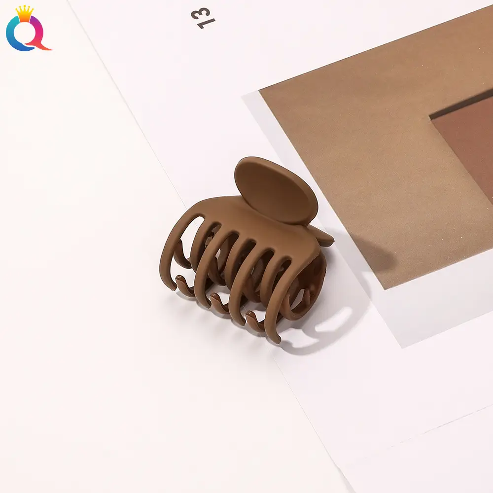 Frosted Hair Clip for Women Men with Back Head Coil Design