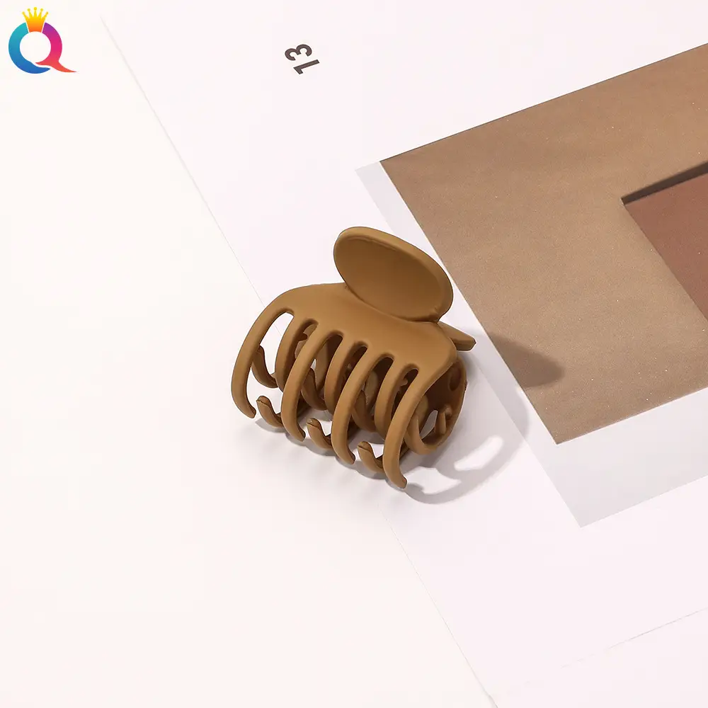 Frosted Hair Clip for Women Men with Back Head Coil Design
