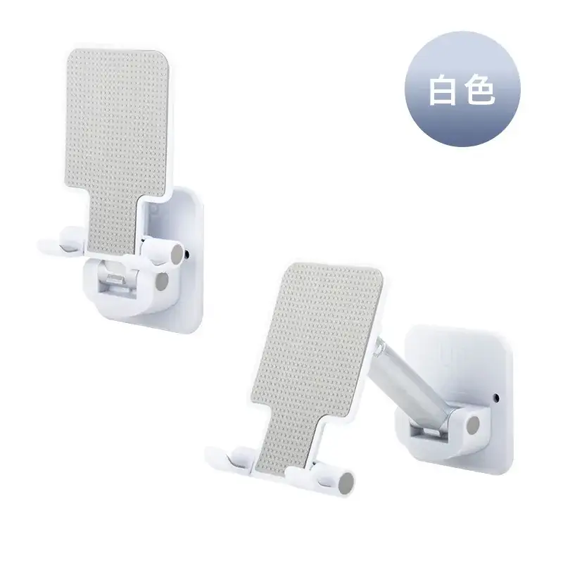 White Wall-Mounted Phone & Tablet Holder - Image 2