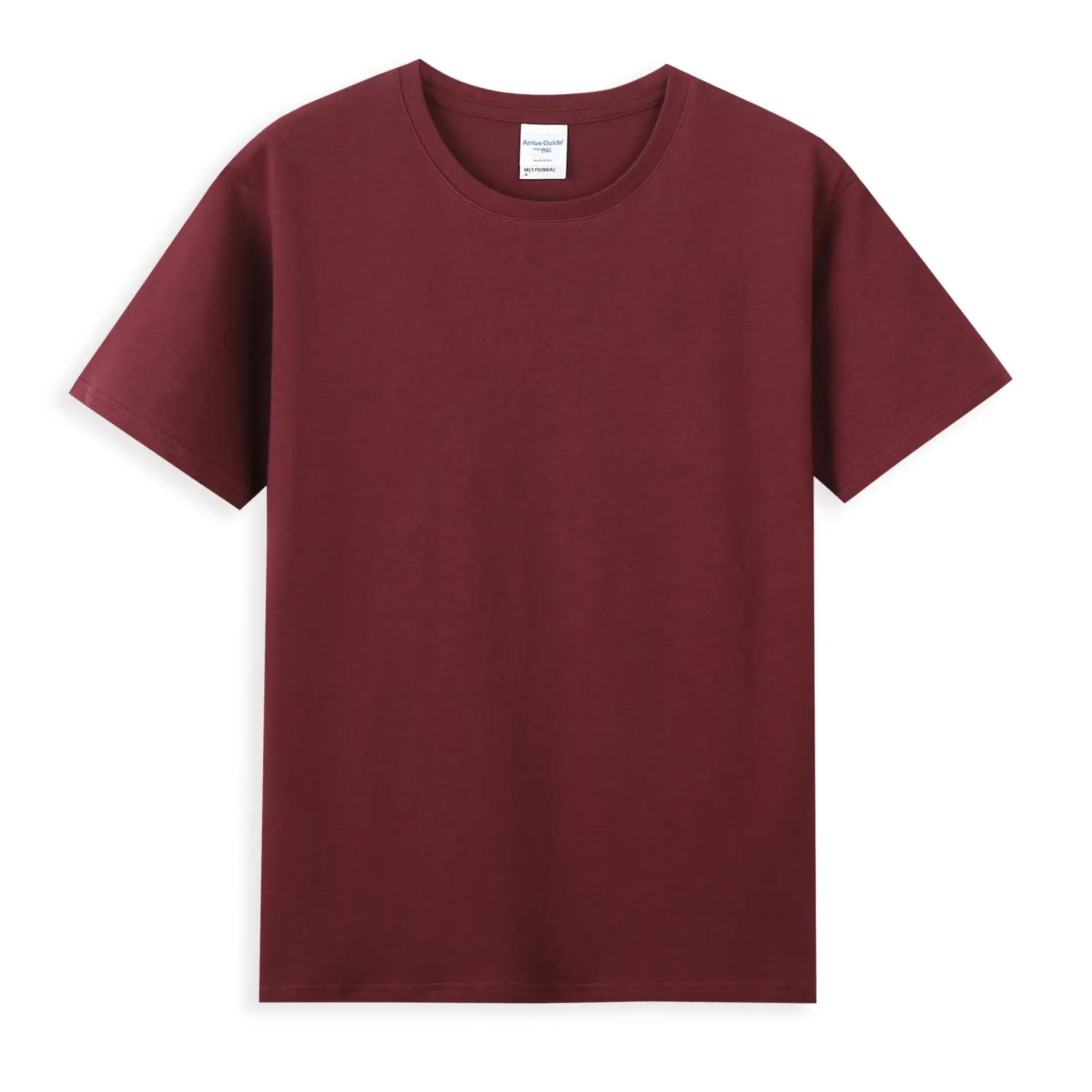 Red Cotton Unisex Crew T-Shirt 28 Color 40 Thread
