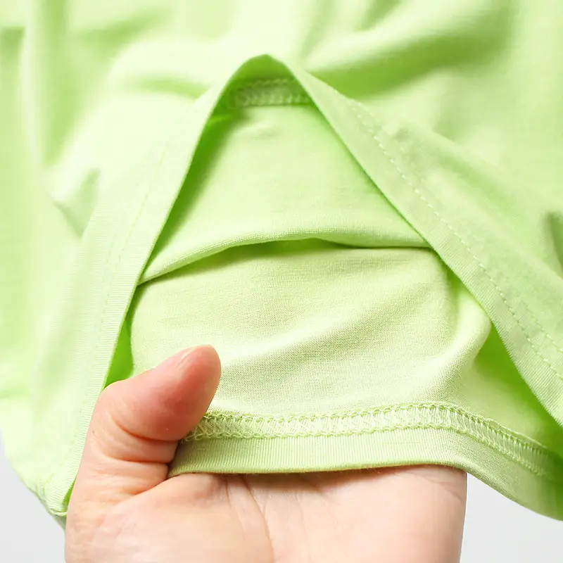 Green Elastic Kids Vest Summer Underwear - Image 18