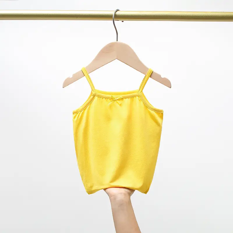 Green Elastic Kids Vest Summer Underwear - Image 8
