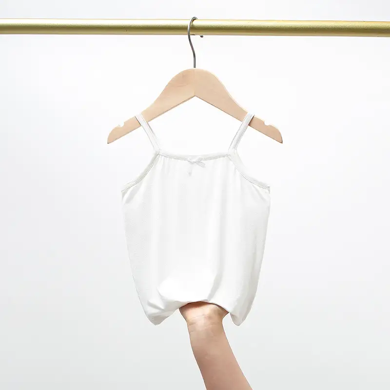 Green Elastic Kids Vest Summer Underwear - Image 10
