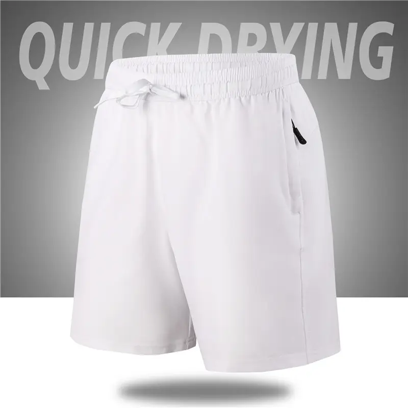 Men's White Crossbody Shorts 2021 New - Image 18
