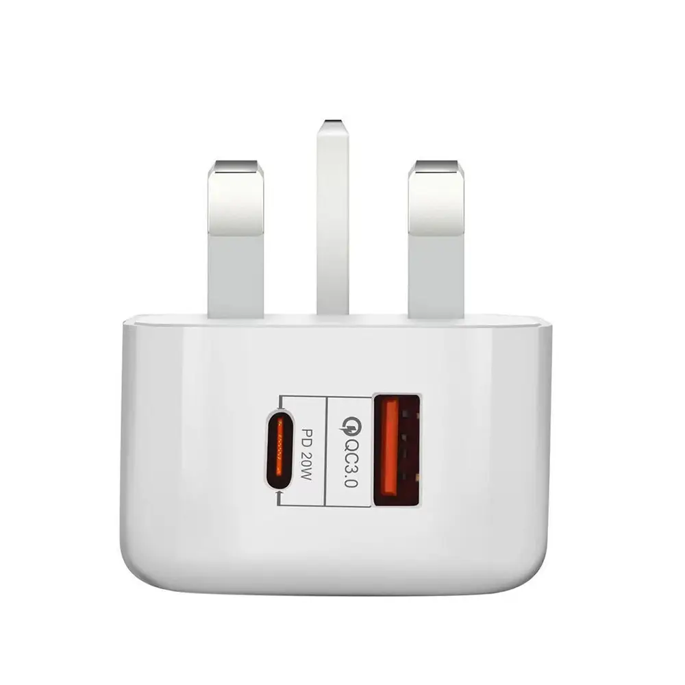PD20W QC3.0 Universal USB Charger for British European American — feature 1