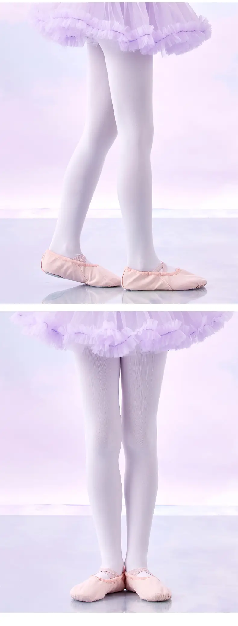 Children's Ballet Pantyhose White Summer Leggings Non-Slip — feature 10