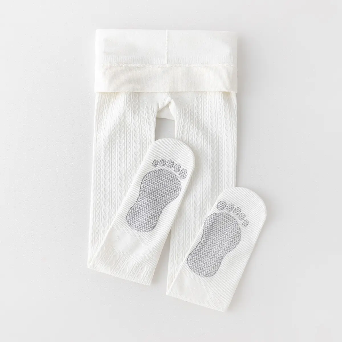 Children's Ballet Pantyhose White Summer Leggings Non-Slip - Image 2