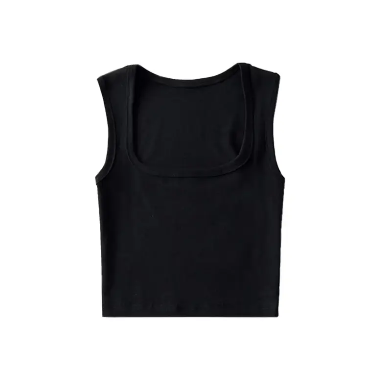 Women Pink Sleeveless Tank Top Short Crop - Image 31