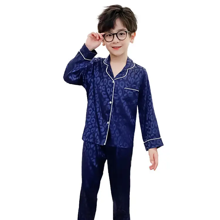 Children's Printed Pajamas Boys Summer Wear