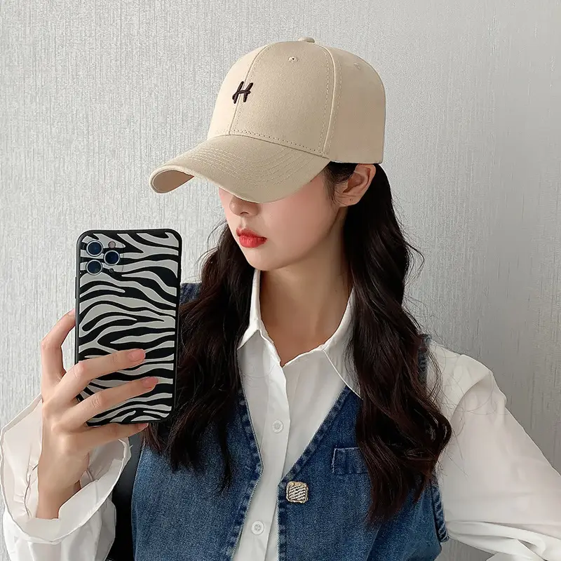 2022 New Arrival Black Korean Style Baseball Cap - Image 6